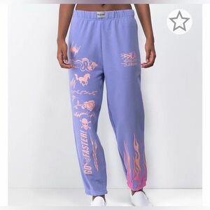 NGOrder Joggers with Pink Graphic Designs